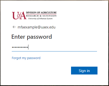 UADA password